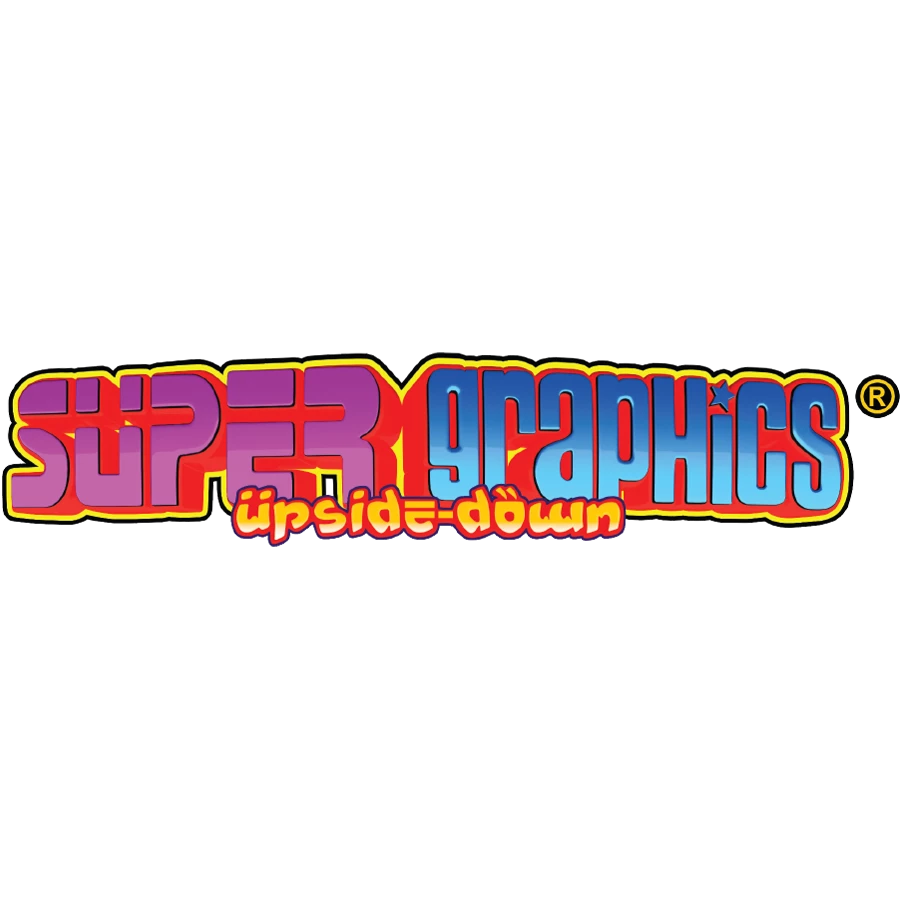 Super Graphics Upside Down